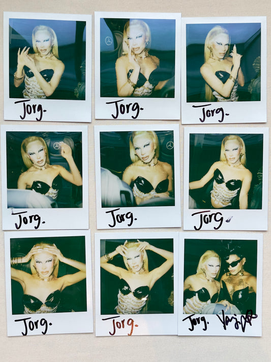Jorgeous: All Stars Premiere Look Signed Polaroid